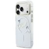 Etui Karl Lagerfeld IML Choupettes Karl  Script Logo MagSafe do iPhone 17 Pro Max przezroczysty